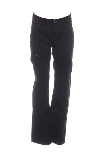 mexx pantalons garçon de couleur noir