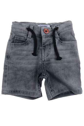 3 pommes shorts / bermudas garçon de couleur gris