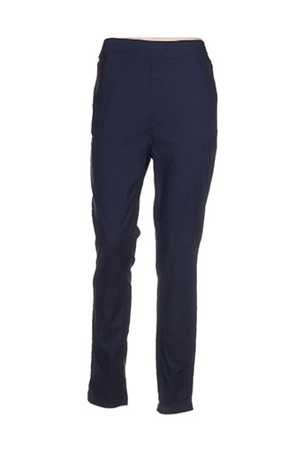 piment rouge pantalons femme de couleur bleu