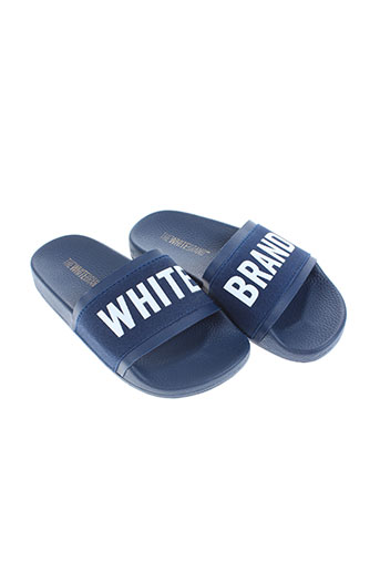 thewhitebrand chaussures fille de couleur bleu