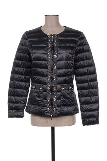 white label manteaux femme de couleur noir