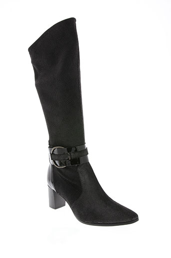 france mode chaussures femme de couleur noir