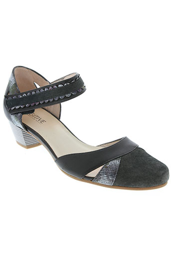 fugitive chaussures femme de couleur noir