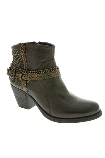 khrio chaussures femme de couleur marron