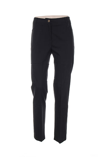 jean delfin pantalons femme de couleur noir