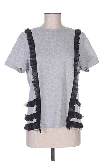 red valentino t-shirts femme de couleur gris