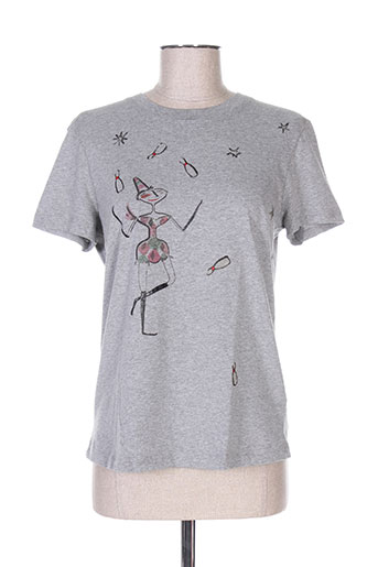 red valentino t-shirts femme de couleur gris