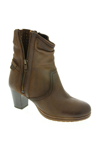 stressless chaussures femme de couleur marron