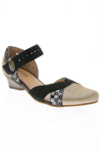 fugitive by francesco rossi chaussures femme de couleur noir