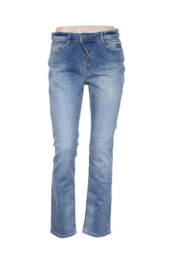 street one jeans femme de couleur bleu