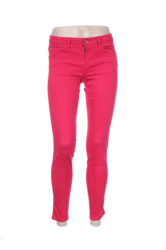 guess pantalons femme de couleur rose