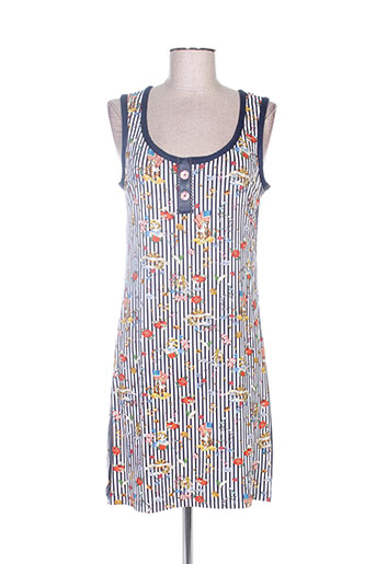 lo! les filles robes femme de couleur bleu