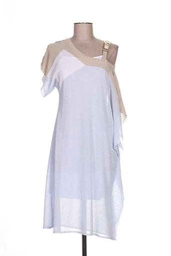 tricot chic robes femme de couleur bleu