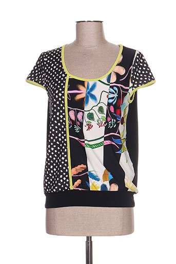 olivier philips t-shirts femme de couleur noir