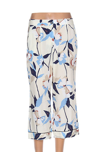 b.yu pantacourts femme de couleur beige
