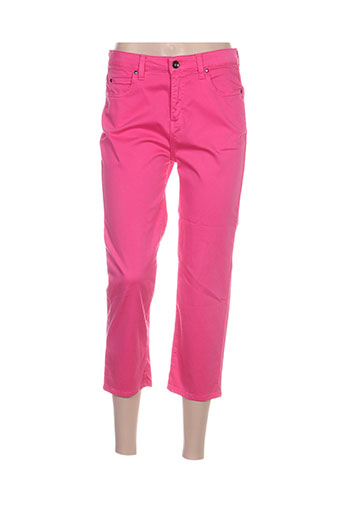 telmail pantacourts femme de couleur rose