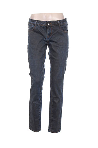 ddp jeans femme de couleur bleu