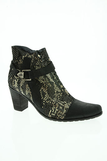 un tour en ville chaussures femme de couleur noir