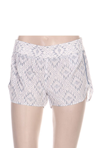 school rag shorts / bermudas femme de couleur blanc