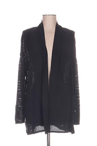 enjoy gilets femme de couleur noir