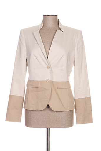 white label vestes femme de couleur beige