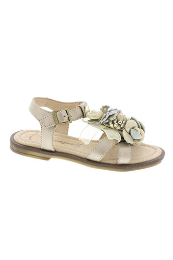 romagnoli chaussures fille de couleur beige