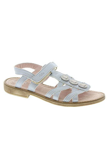 aster chaussures fille de couleur gris