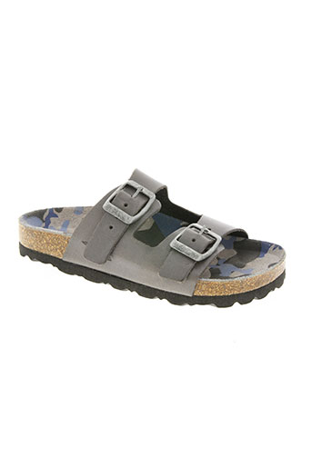 reqins chaussures garçon de couleur gris