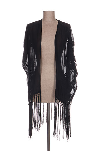 superdry gilets femme de couleur noir