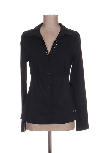fracomina chemises femme de couleur noir
