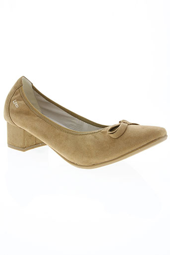 les p'tites bombes chaussures femme de couleur beige
