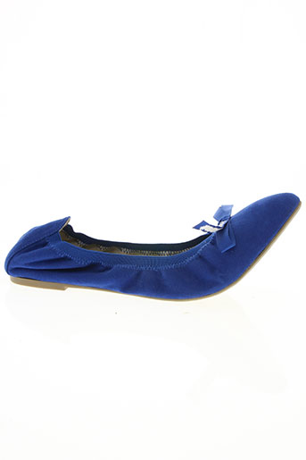 les p'tites bombes chaussures femme de couleur bleu