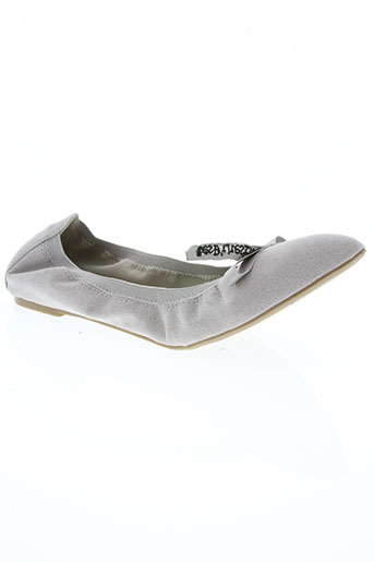 les p'tites bombes chaussures femme de couleur gris