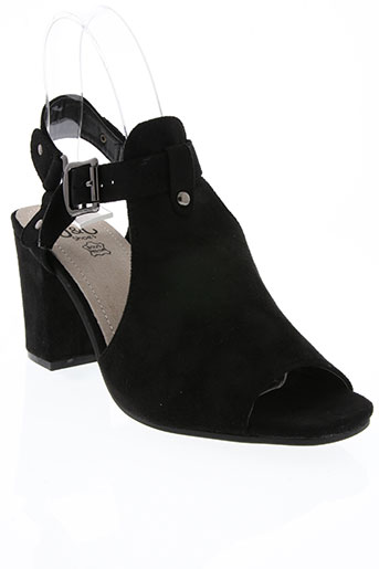 j&j shoes chaussures femme de couleur noir
