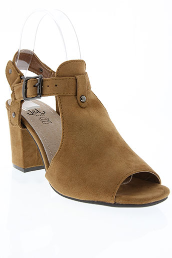 j&j shoes chaussures femme de couleur marron