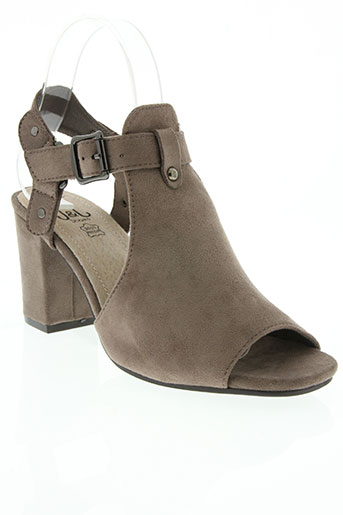 j&j shoes chaussures femme de couleur gris