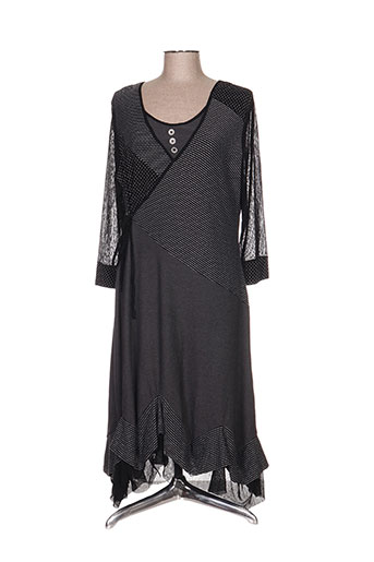 purplerose robes femme de couleur noir