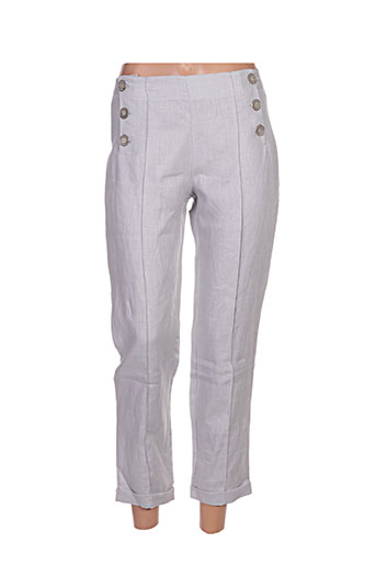 maloka pantacourts femme de couleur gris