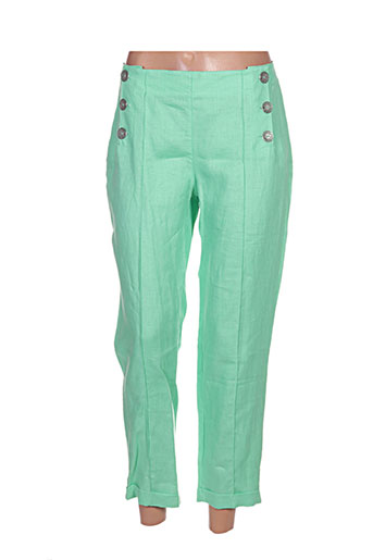 maloka pantacourts femme de couleur vert