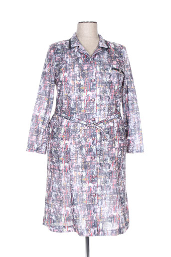 guy dubouis robes femme de couleur gris
