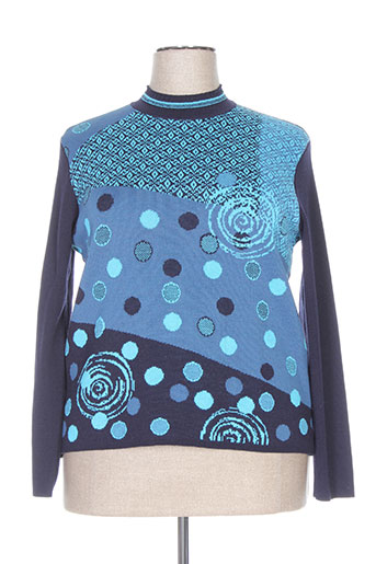 saint charles pulls femme de couleur bleu