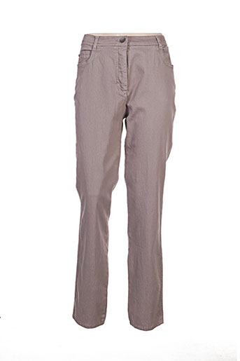 griffon pantalons femme de couleur beige