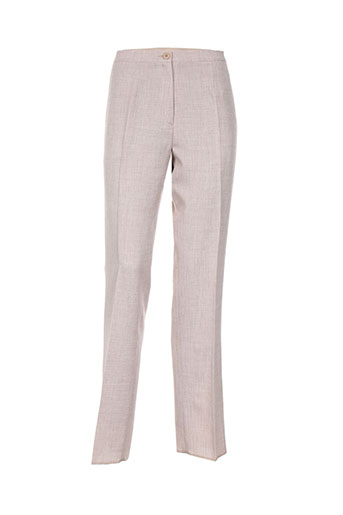 griffon pantalons femme de couleur beige