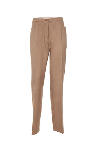 griffon pantalons femme de couleur marron