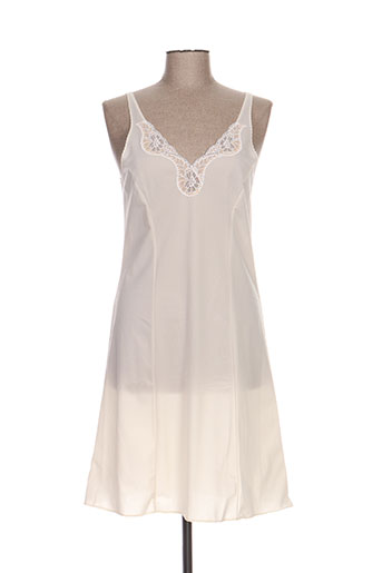 lingerie elizabeth nuit femme de couleur beige