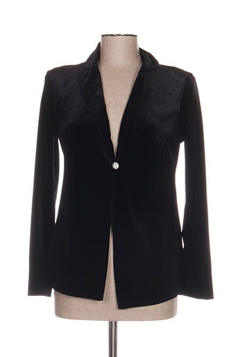 blanc boheme vestes femme de couleur noir