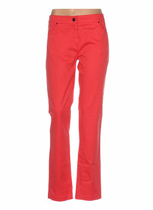 Pantalon casual rouge ZELI pour femme