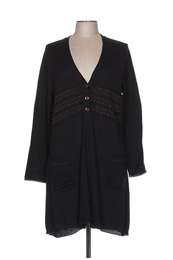 jean gabriel gilets femme de couleur noir