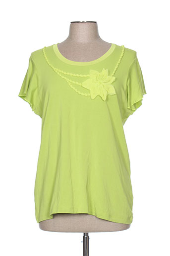 jean gabriel t-shirts femme de couleur vert