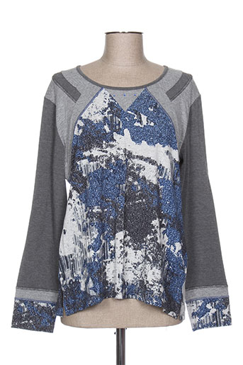 jean gabriel t-shirts femme de couleur gris